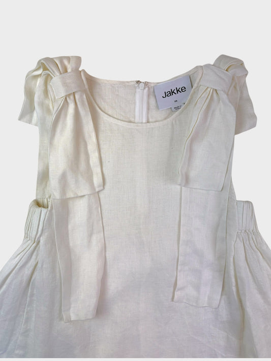 Jakke Linen Top, Size XS. Fits a size 8