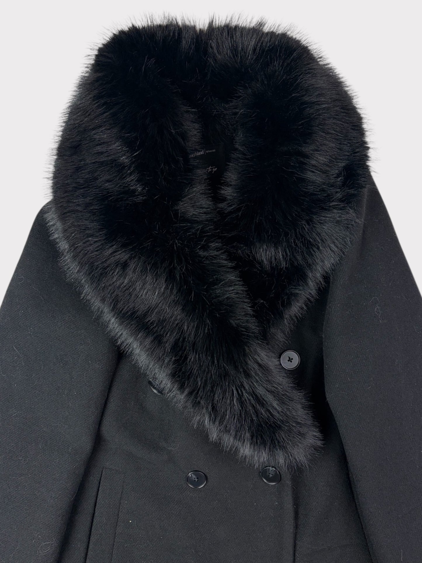 River Island Wool BlendCoat, Size 8, BNWT