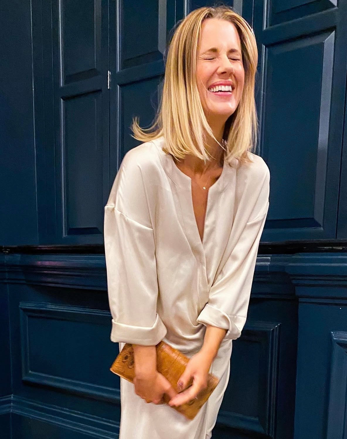 Zara Satin Dress, Size XS