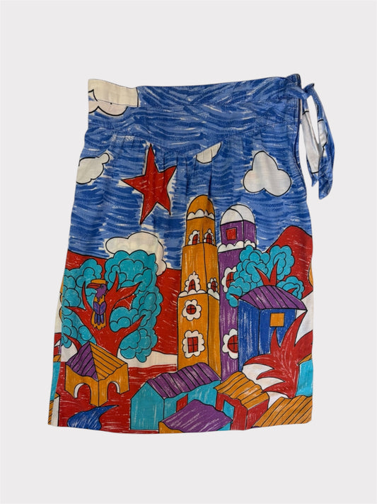 Vintage West Coast Connection Skirt, Fits a Size 10
