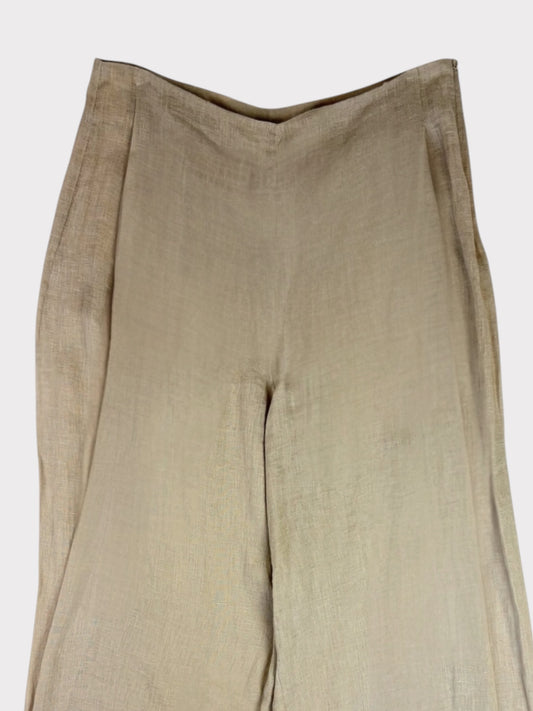 Massimo Dutti Linen Trousers, Size 40