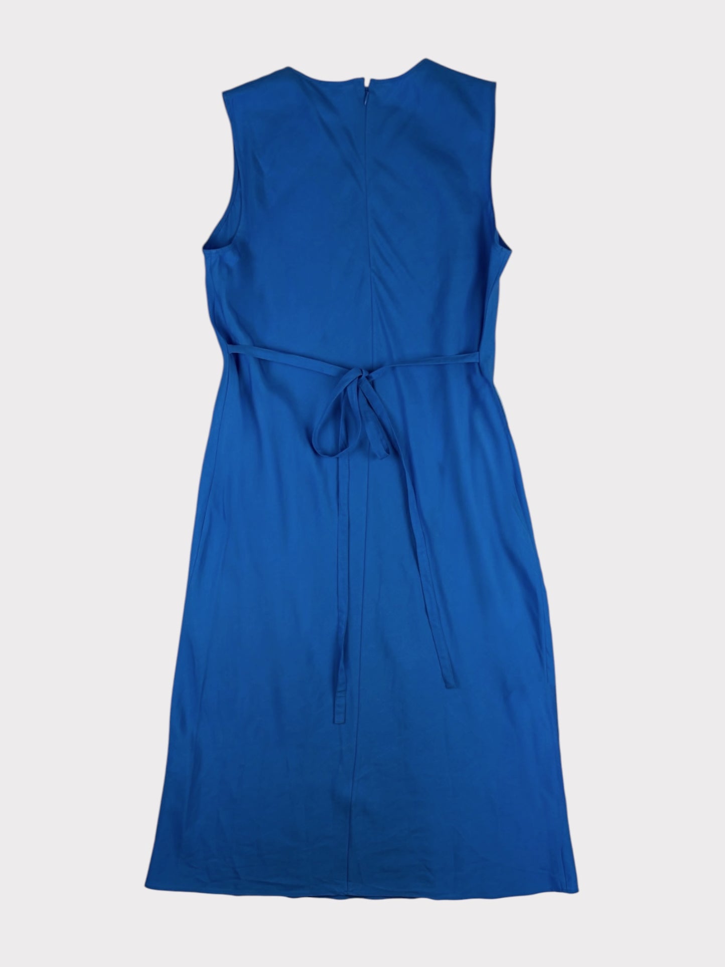 Cos Linen Blend Dress, BNWT, Size 42, fits a Size 12