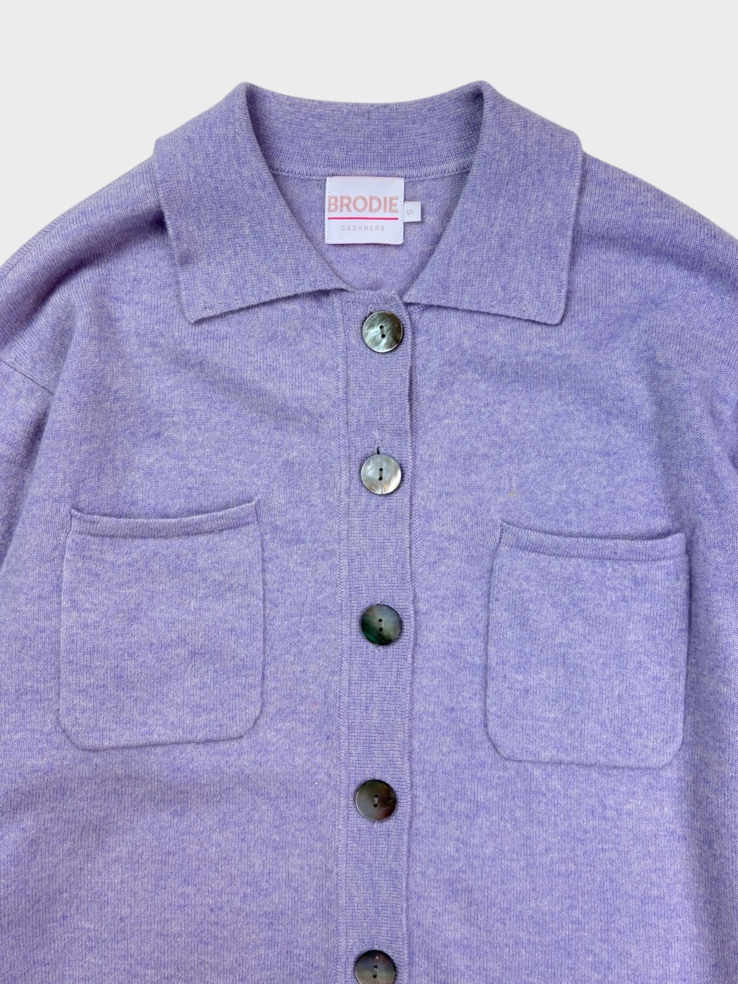 Brodie Cashmere Shirt, Size S