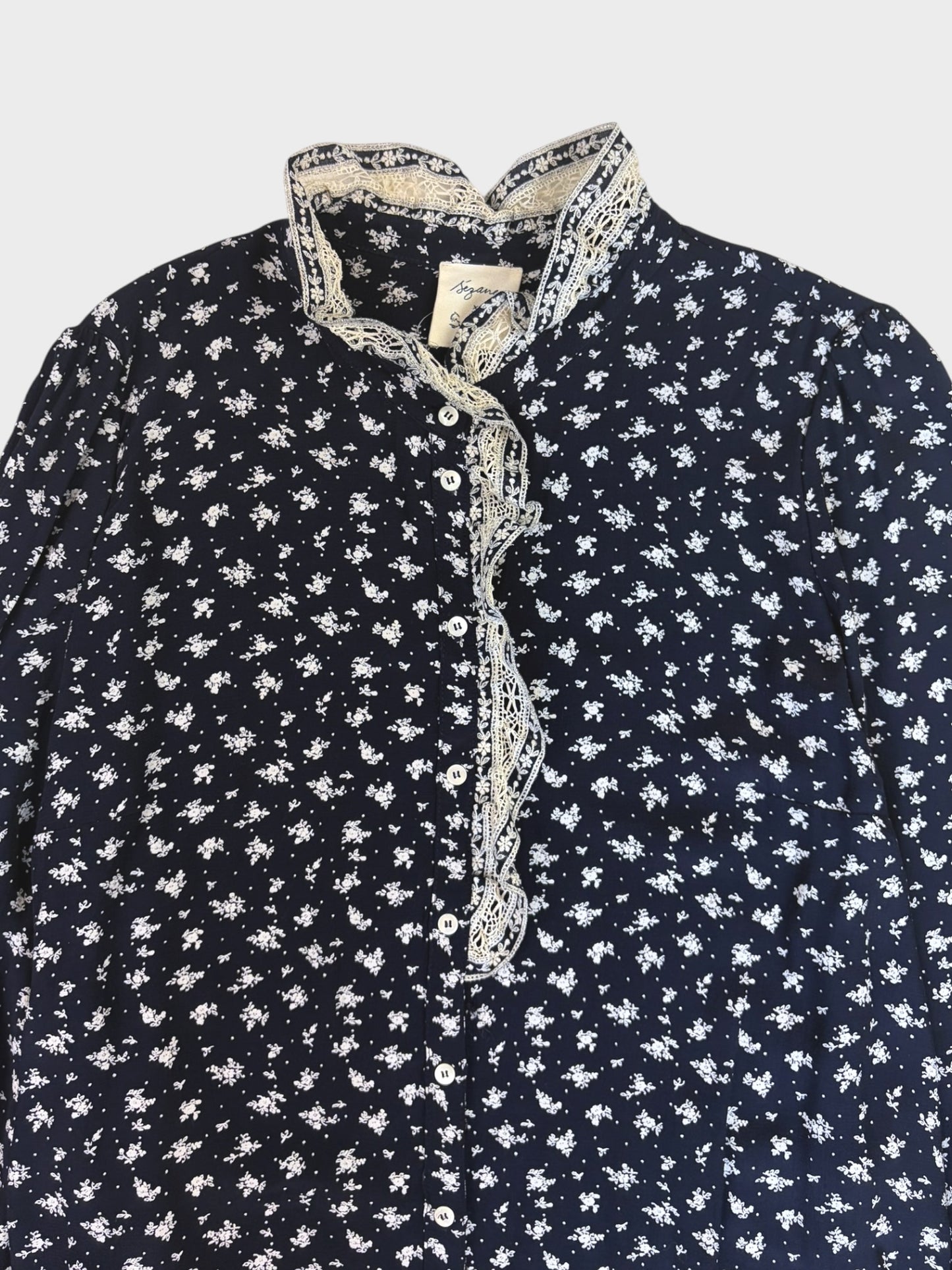 Sezane x Sea New York Blouse, Size 42