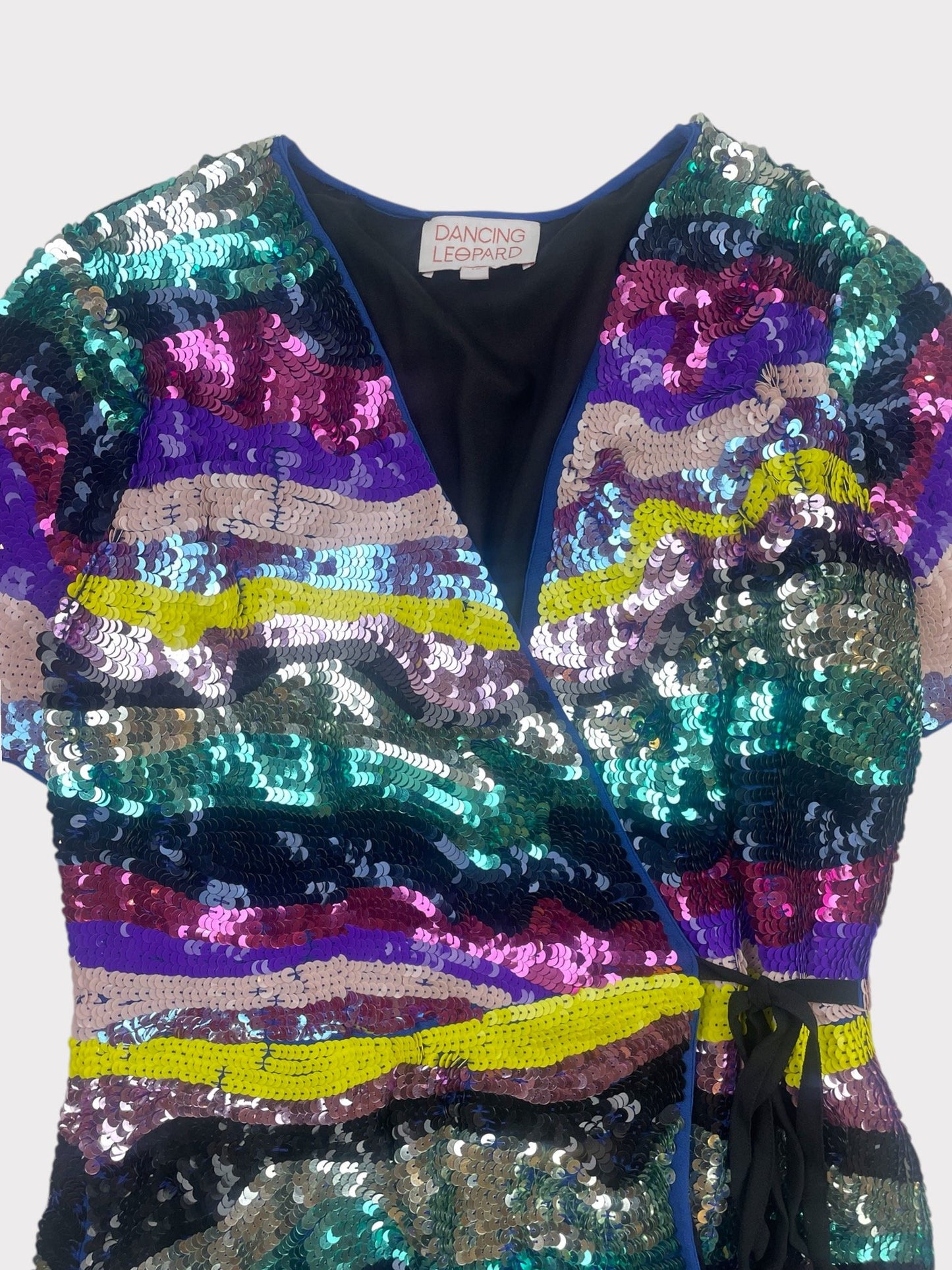 Dancing Leopard Dress, Size 10
