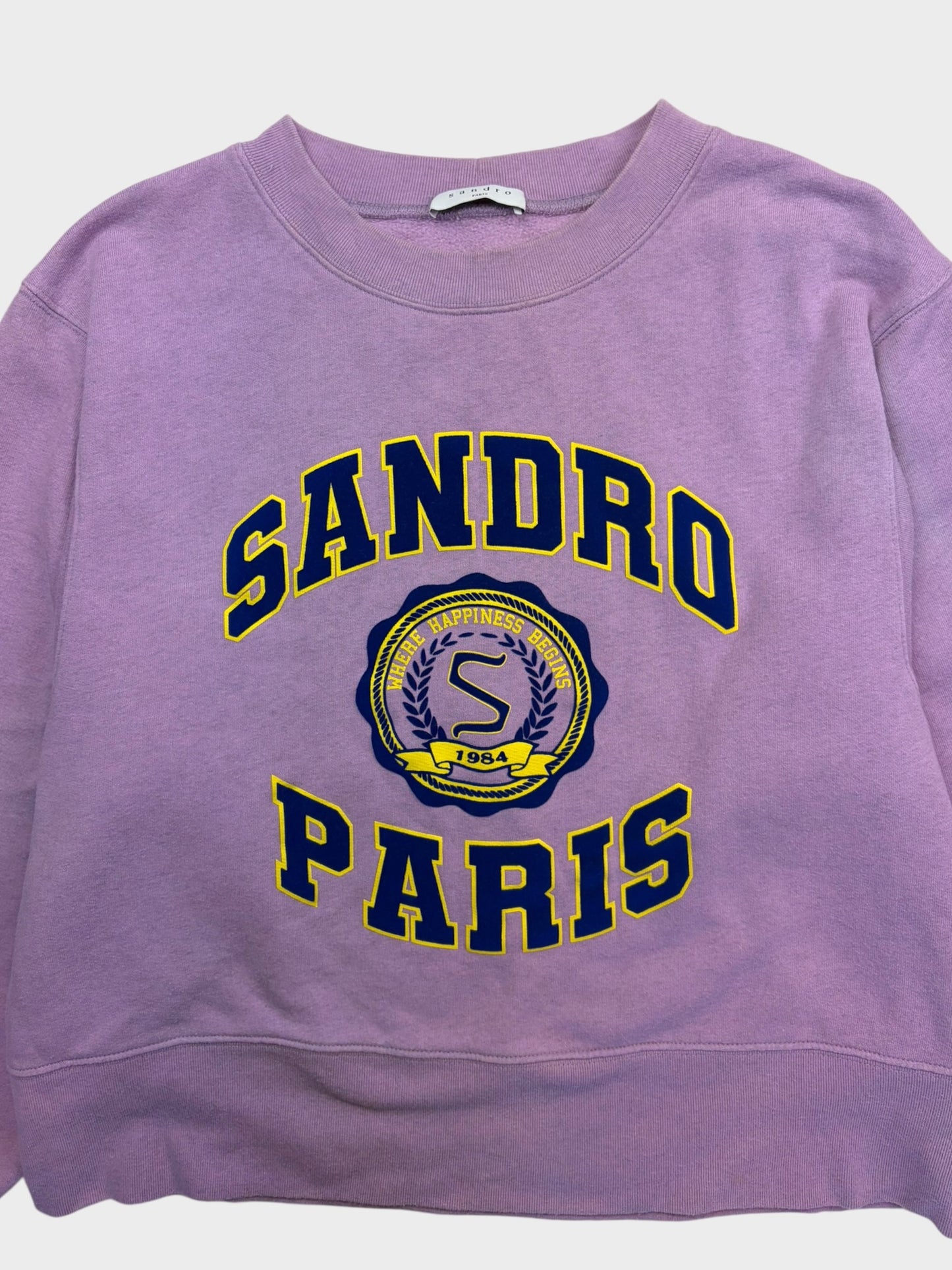 Sandro Sweatshirt, Size 3, fits a Size 10 or 12