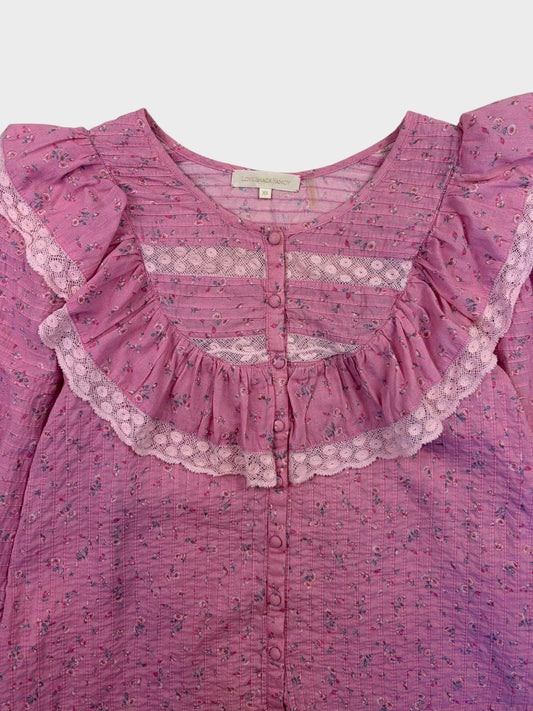 LoveShackFancy Top, Size XS