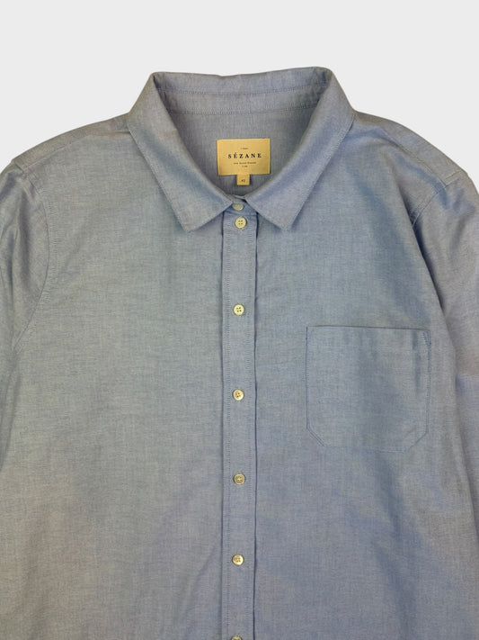 Sezane Shirt, Size 42. Fits a size 12 too