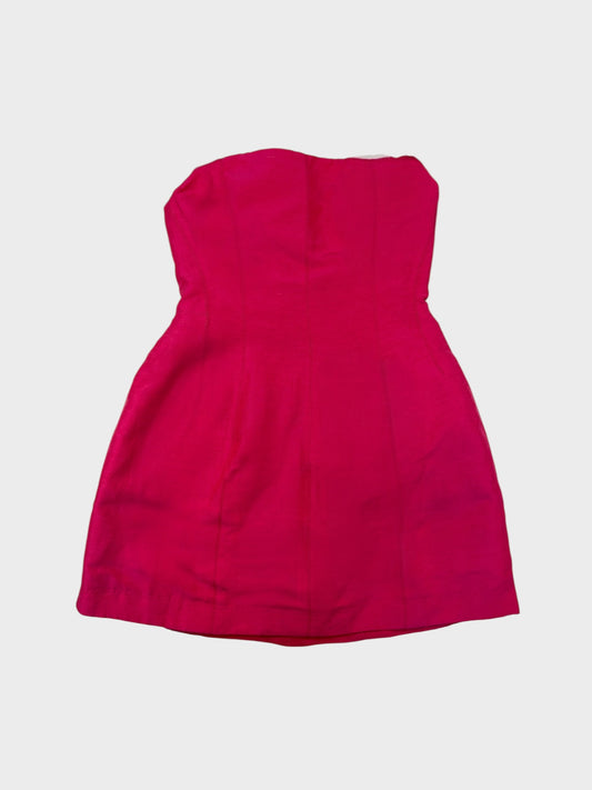 Aje Strapless Mini Dress, Size 10