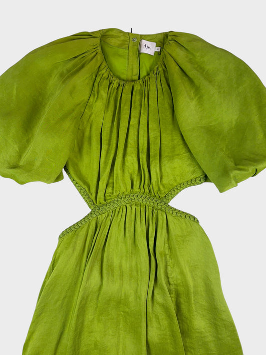 Aje Linen Dress, Size 16