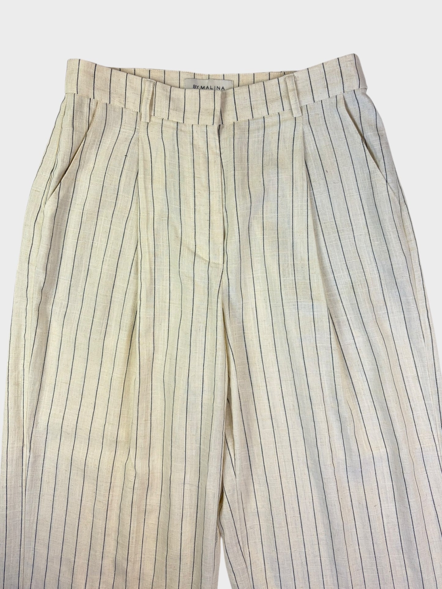 By Malina Linen Blend Co-ord, Blazer Size XS fits an 8 or 10, Trousers Size S,