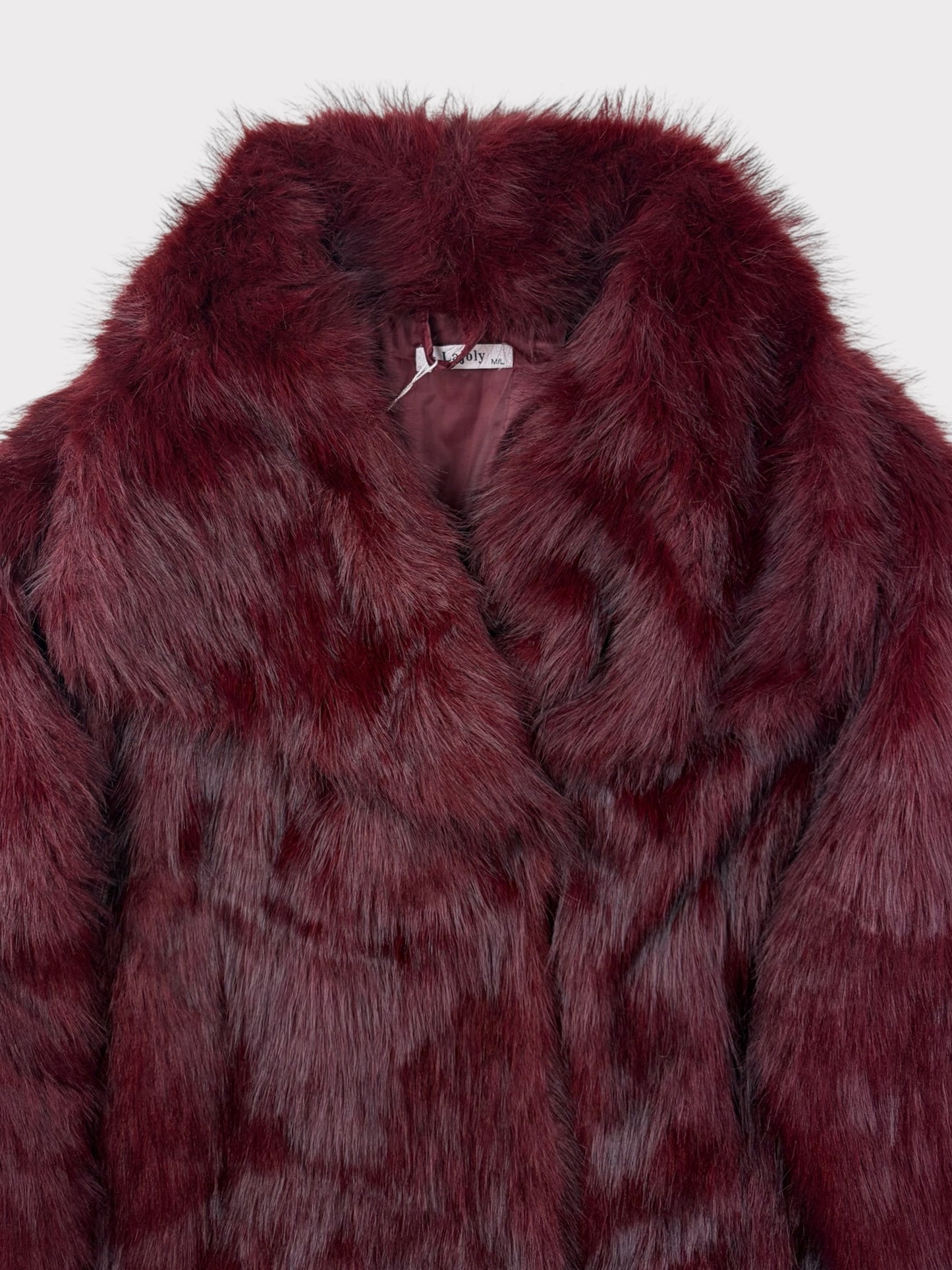Lajoly Faux Fur Coat, Size M/L, BNWT