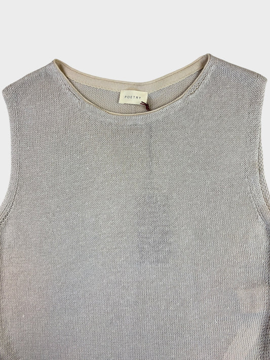Poetry Linen Boxy Fit Top, Size 10, BNWT
