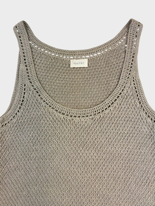 Poetry Linen Top, Size 10