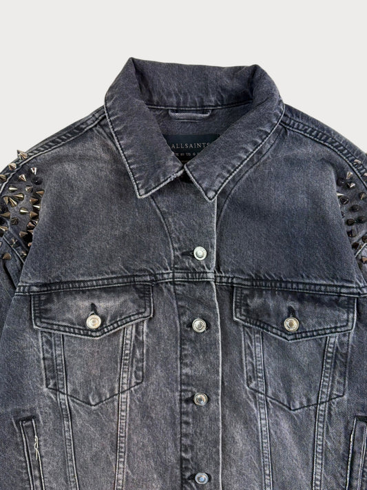All Saints Denim Jacket, Size 10