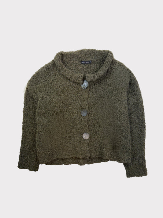 Grizas Wool/Alpaca Cardigan, Size S