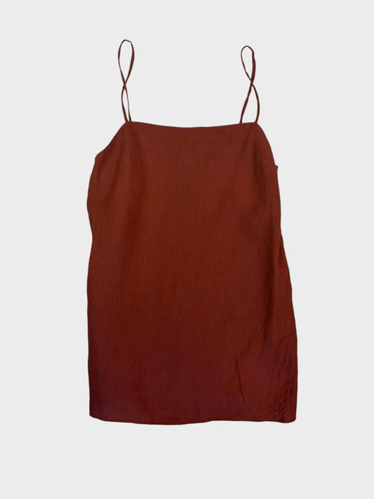 Sezane Linen Dress, Size 38