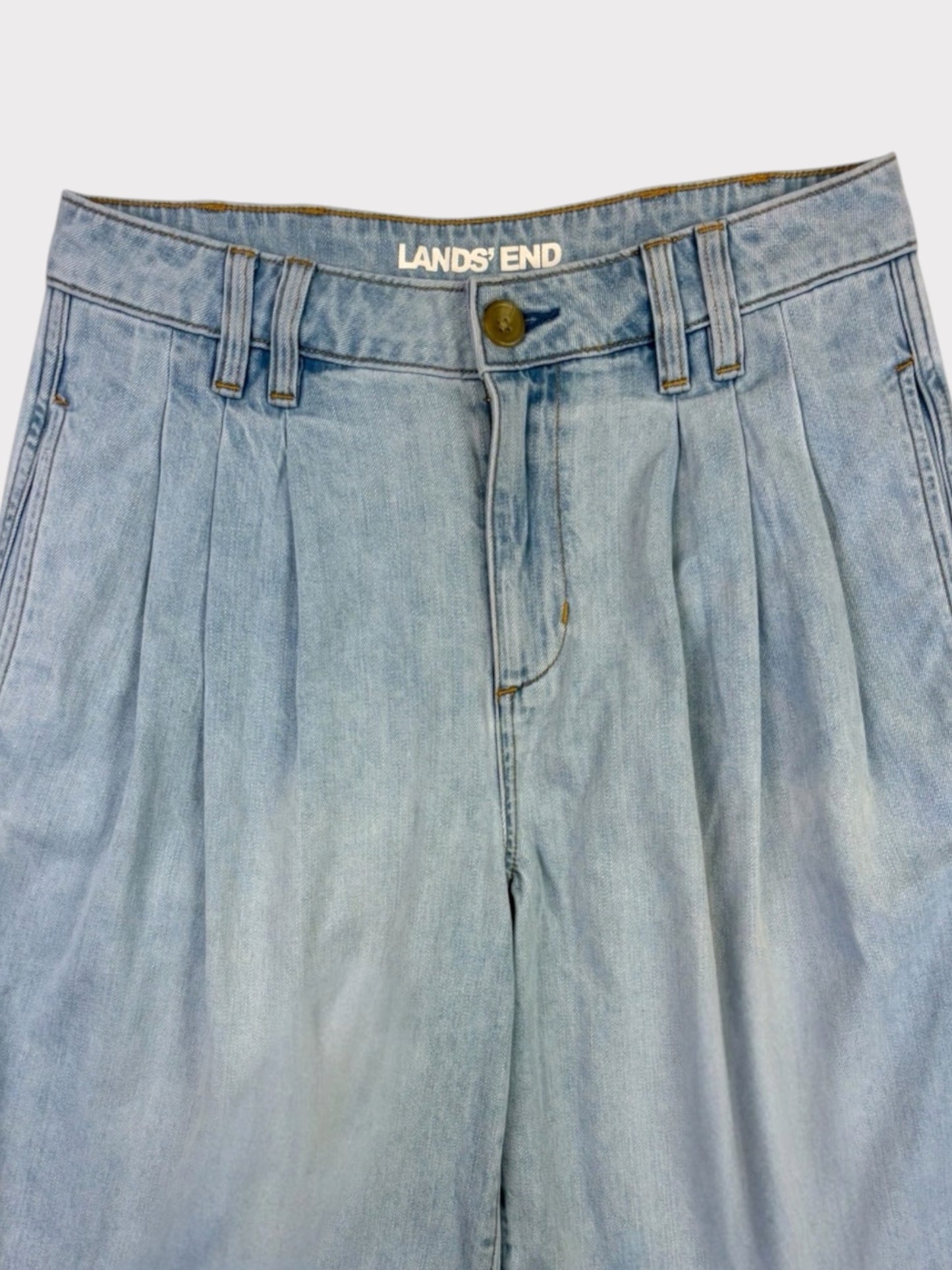 Lands' End Denim Shorts, Size 10, BNWT