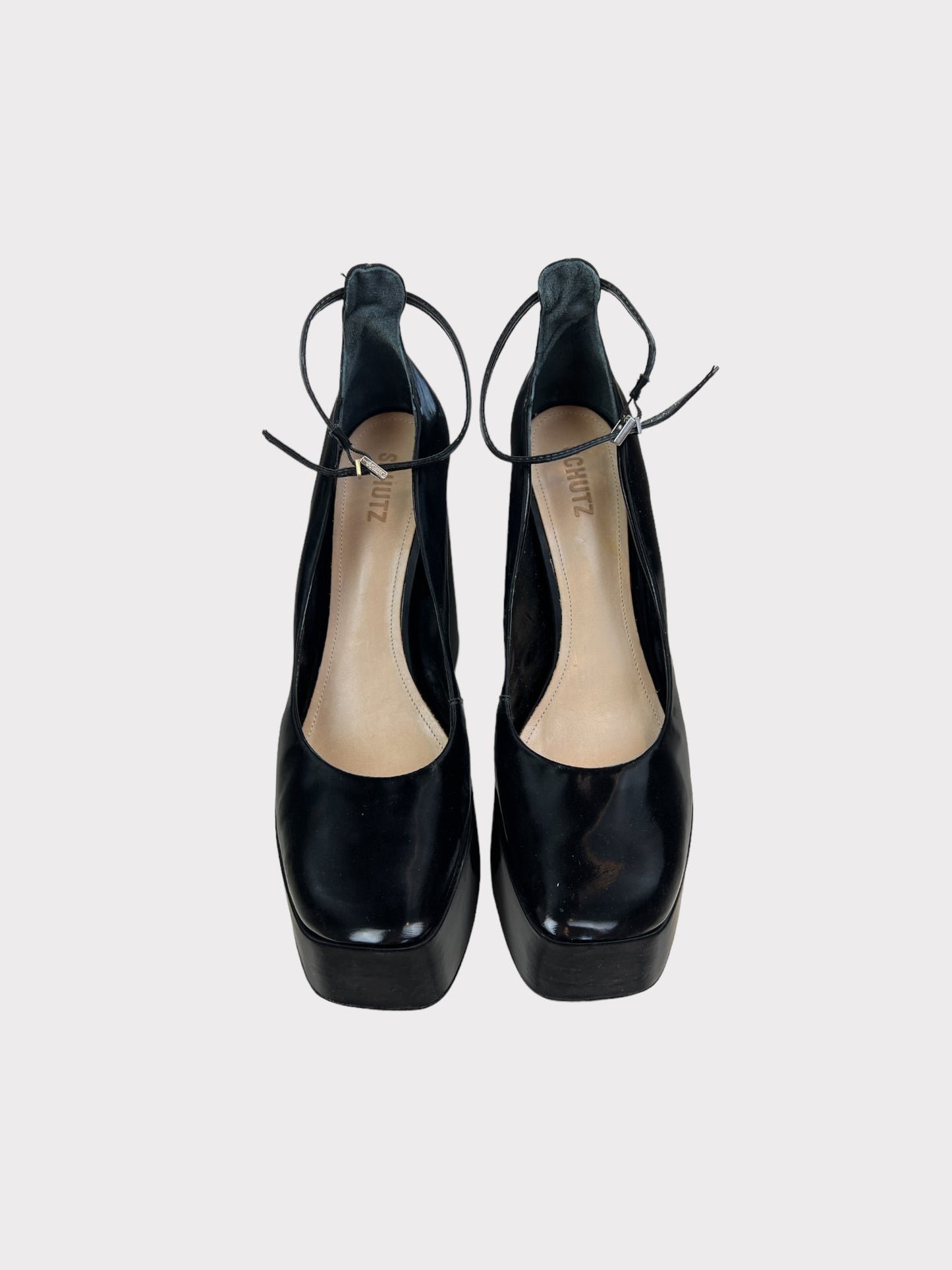 Schutz Platform Heels, Size 8