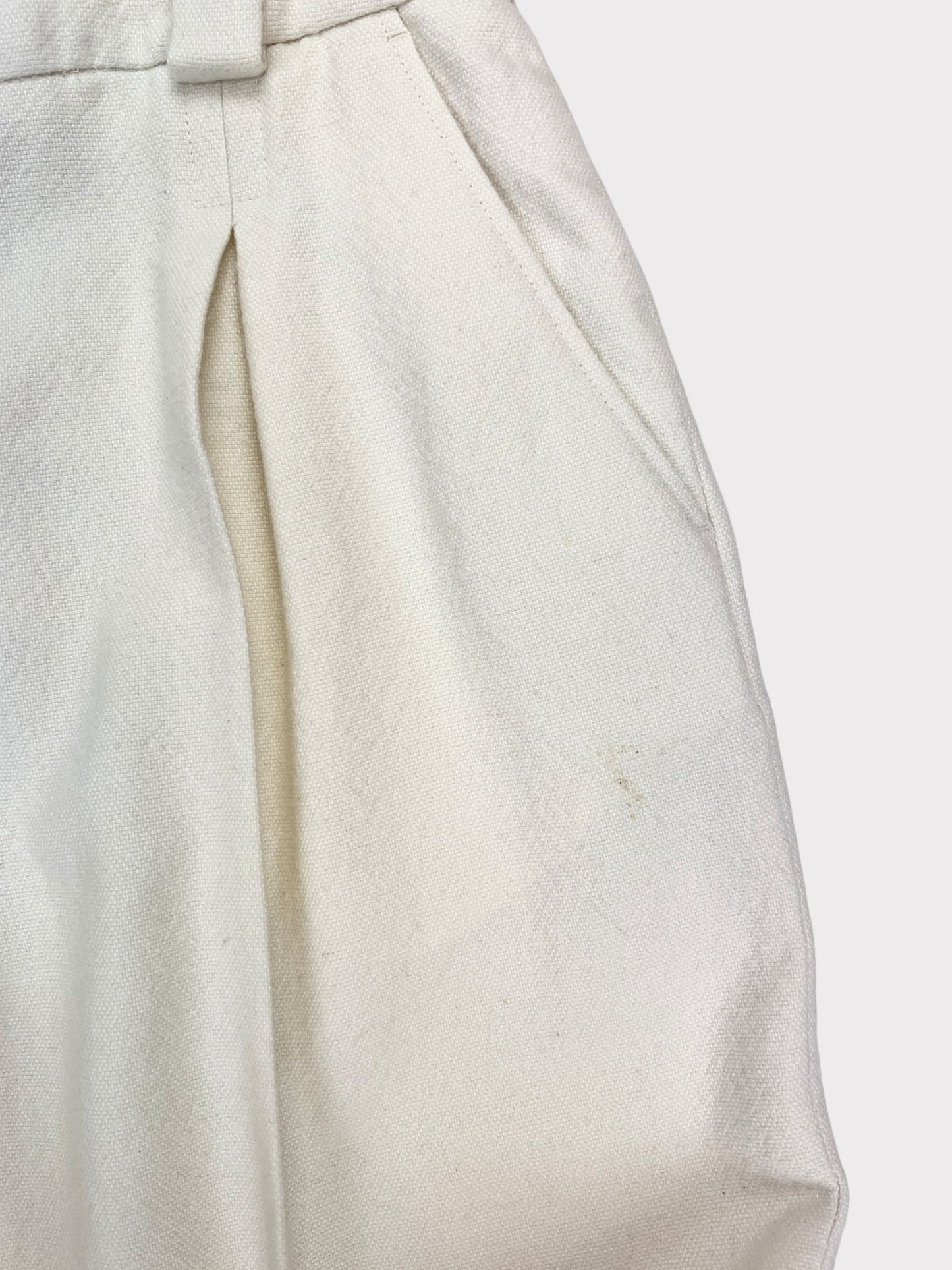 Sezane Wool Wide Leg Trousers, Size 38