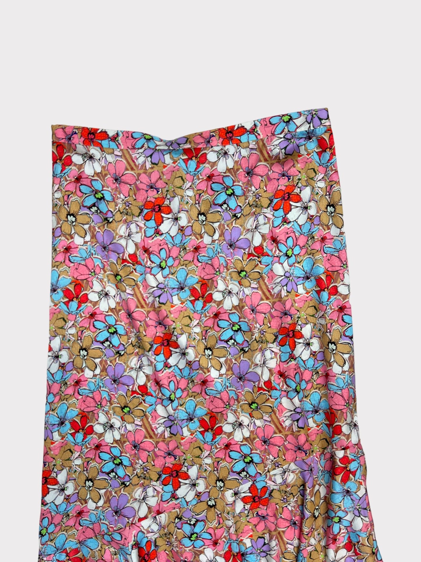 Jessica Russell Flint Silk Skirt, Size M