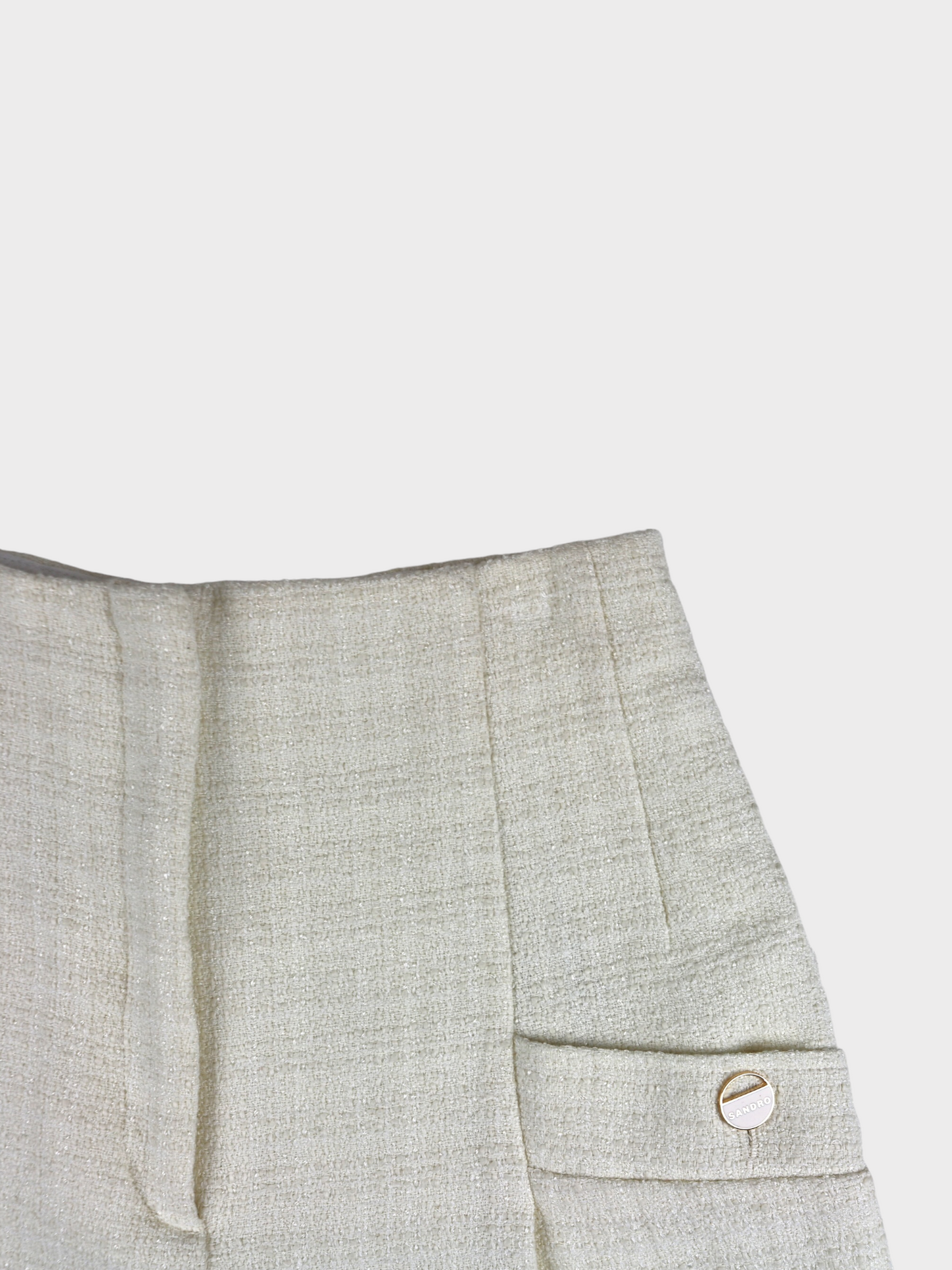 Sandro Bouclé Shorts, Size 36 fits a 6 (RRP £209)