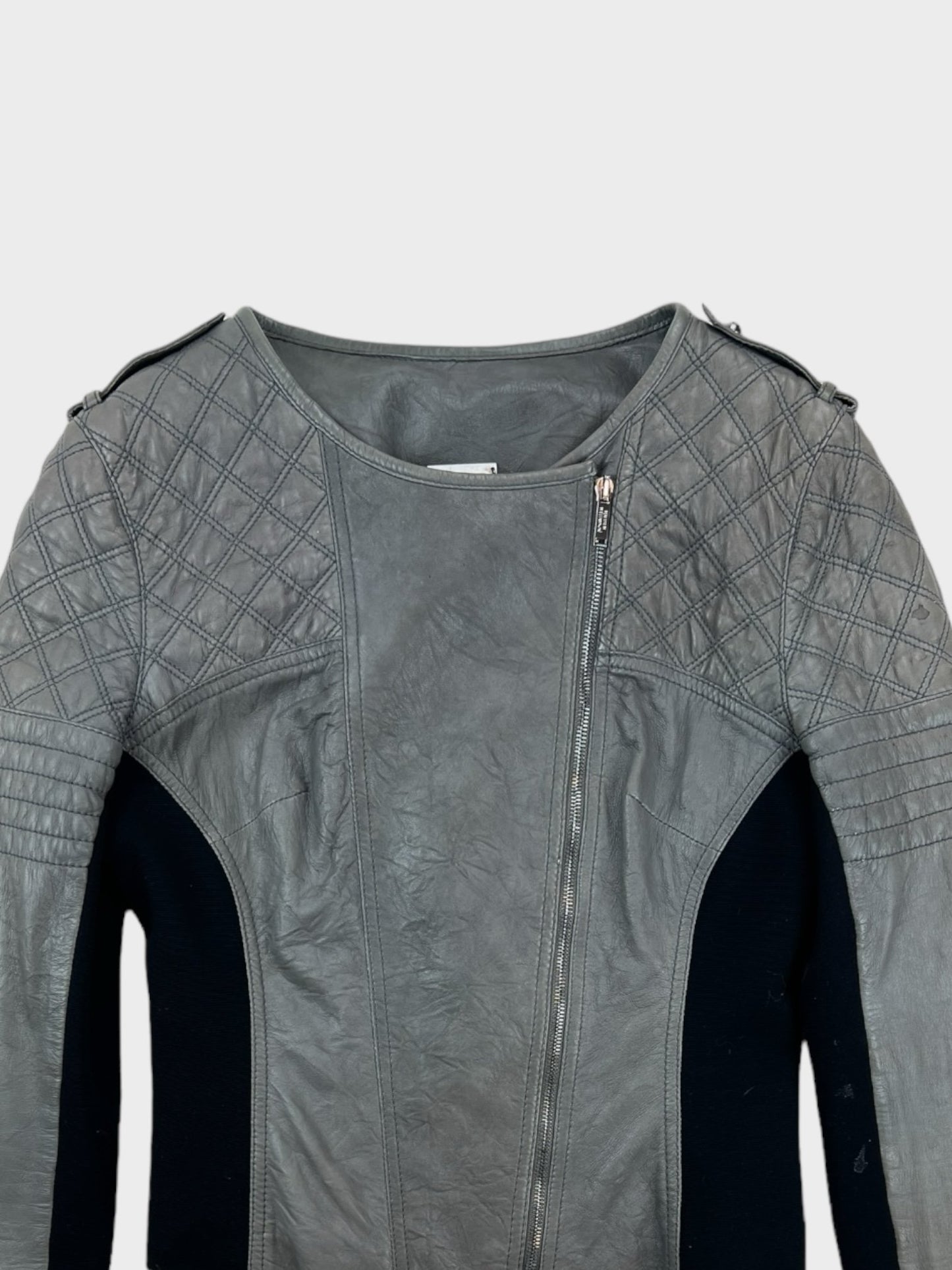 Matthew Williamson Leather Jacket, Size 12