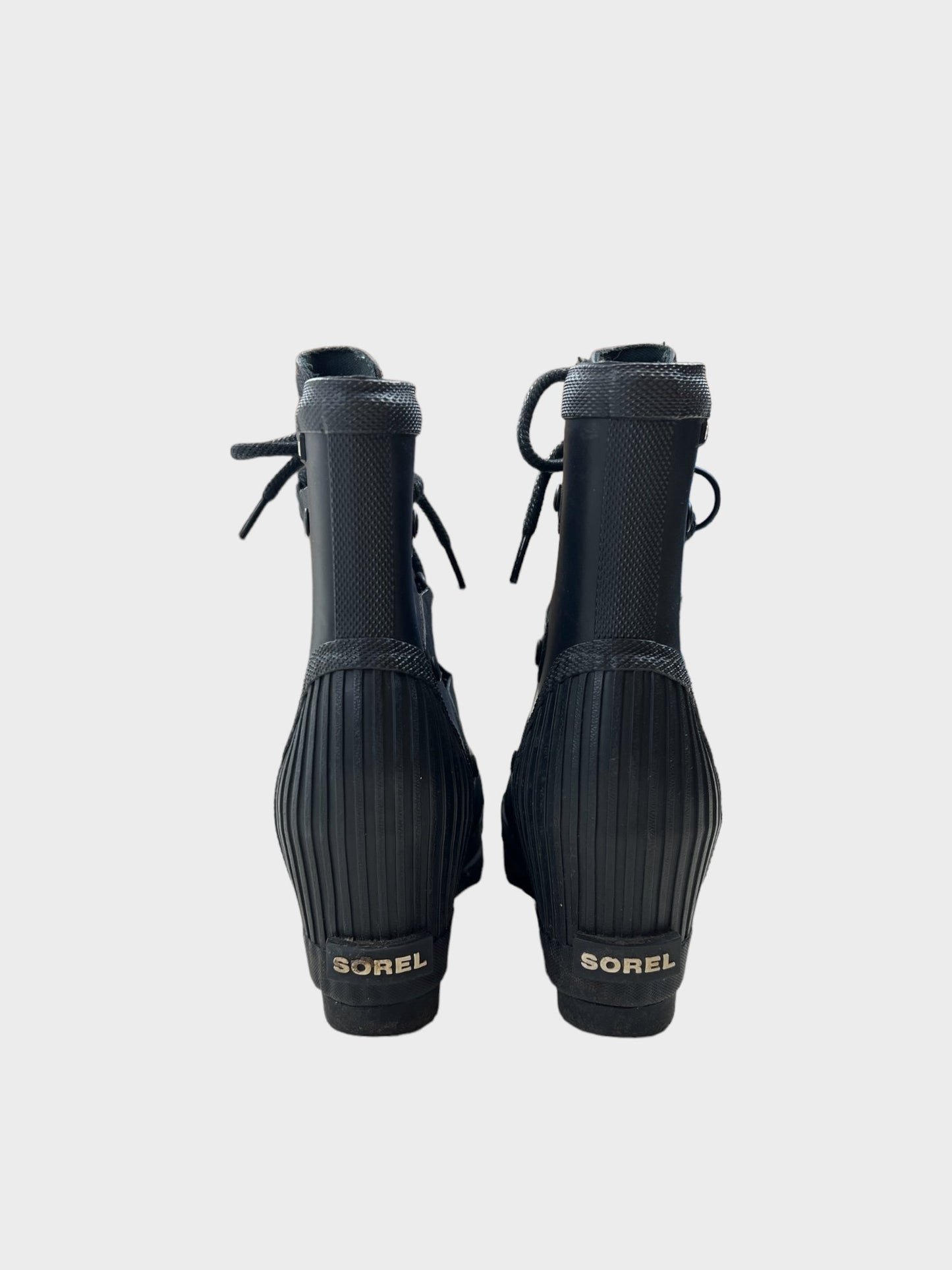 Sorel Wedge Boots, Size 4