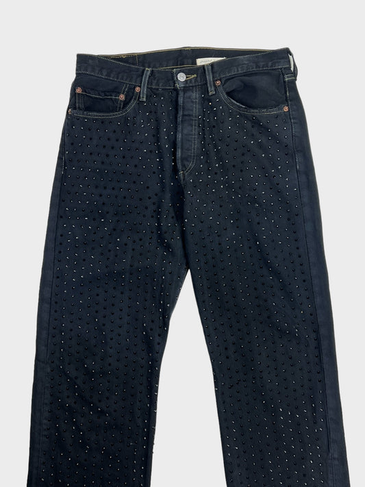 Free People x Tricia Fix Jeans, Says size S fits a 10/12