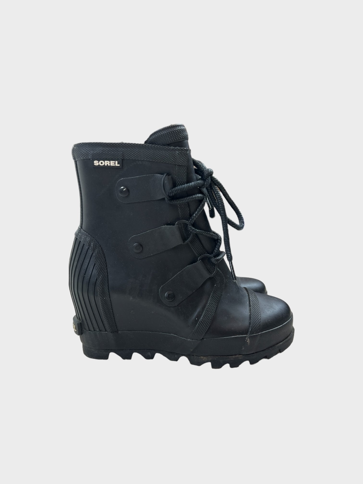 Black Wedge Boots Size Sorel Wedge Boots, Size - Main Image