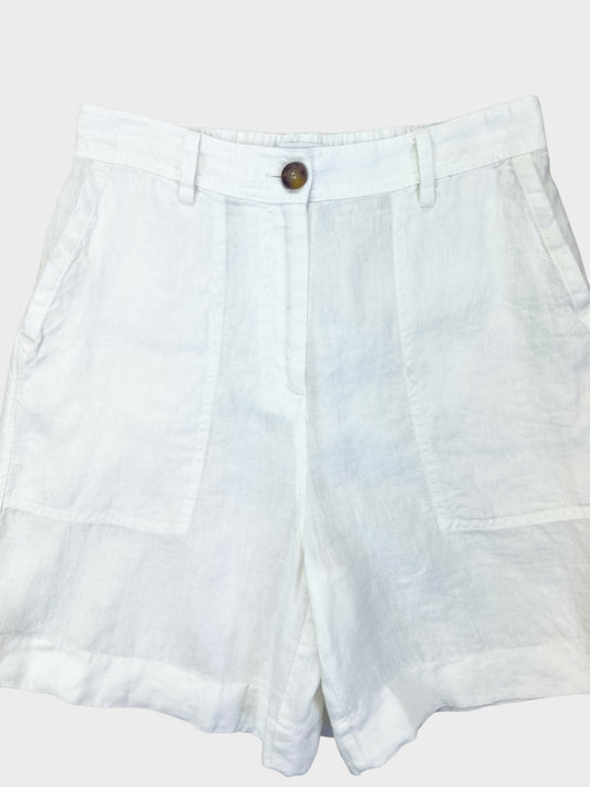 The White Label Linen Shorts, Size 8