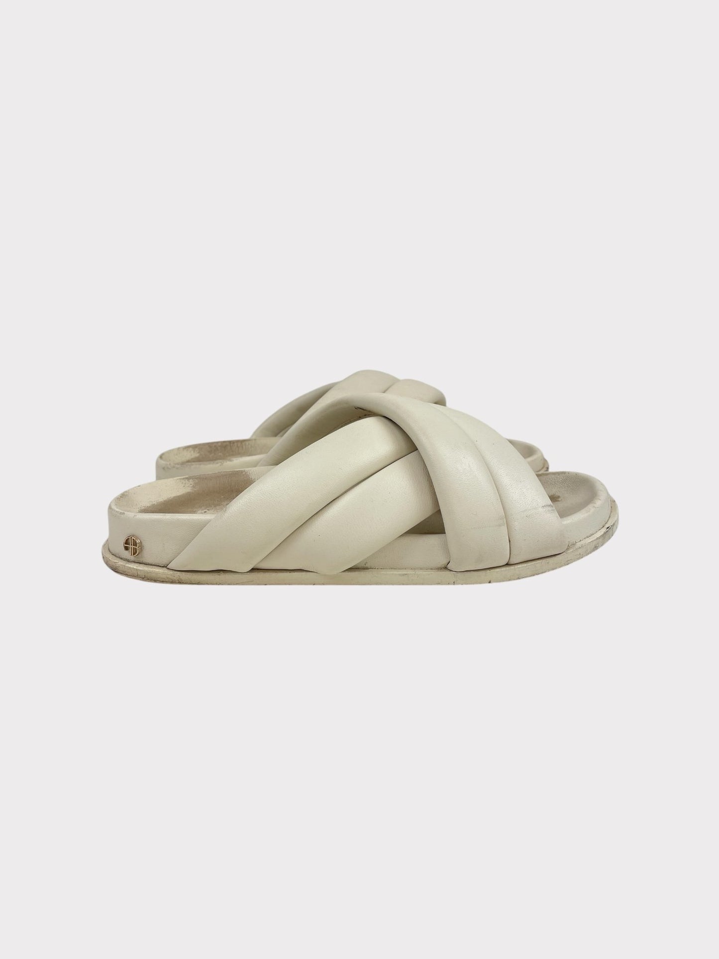 Anine Bing Sliders, fit a size 5 (RRP £240)
