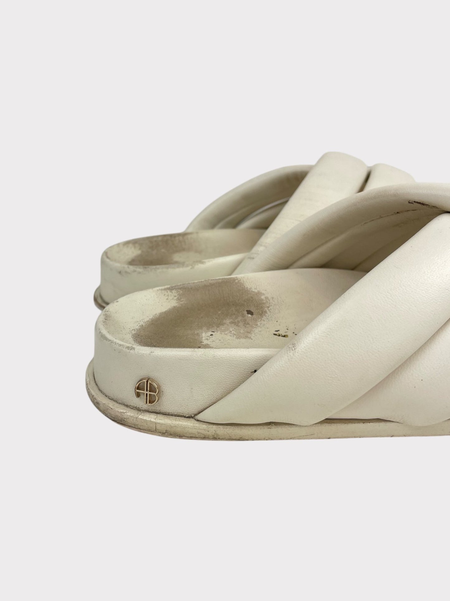 Anine Bing Sliders, fit a size 5 (RRP £240)
