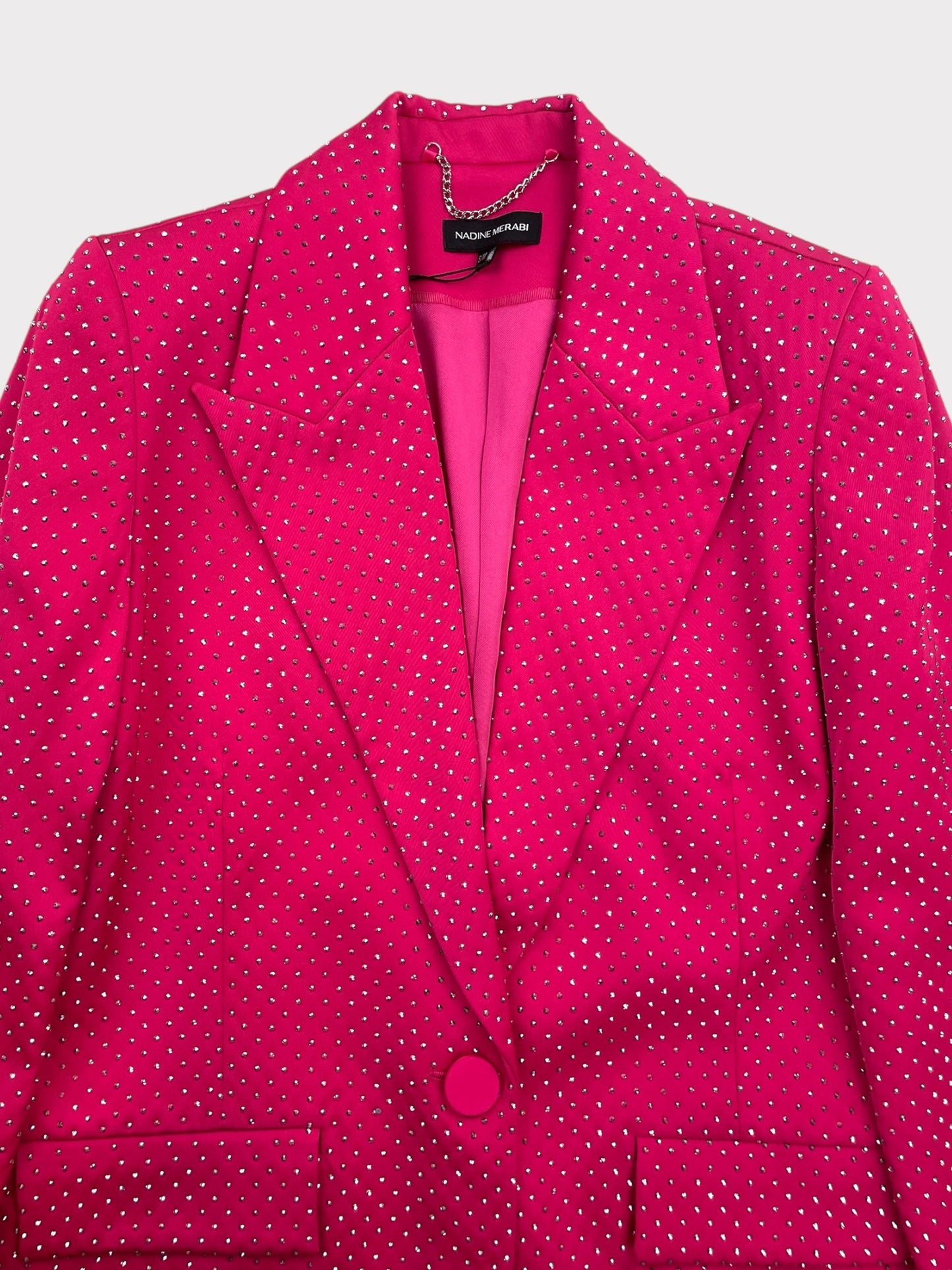 Nadine Merabi 3 Piece Co-ord, Size S/M Blazer, Size S Top and Trousers (RRP £295)