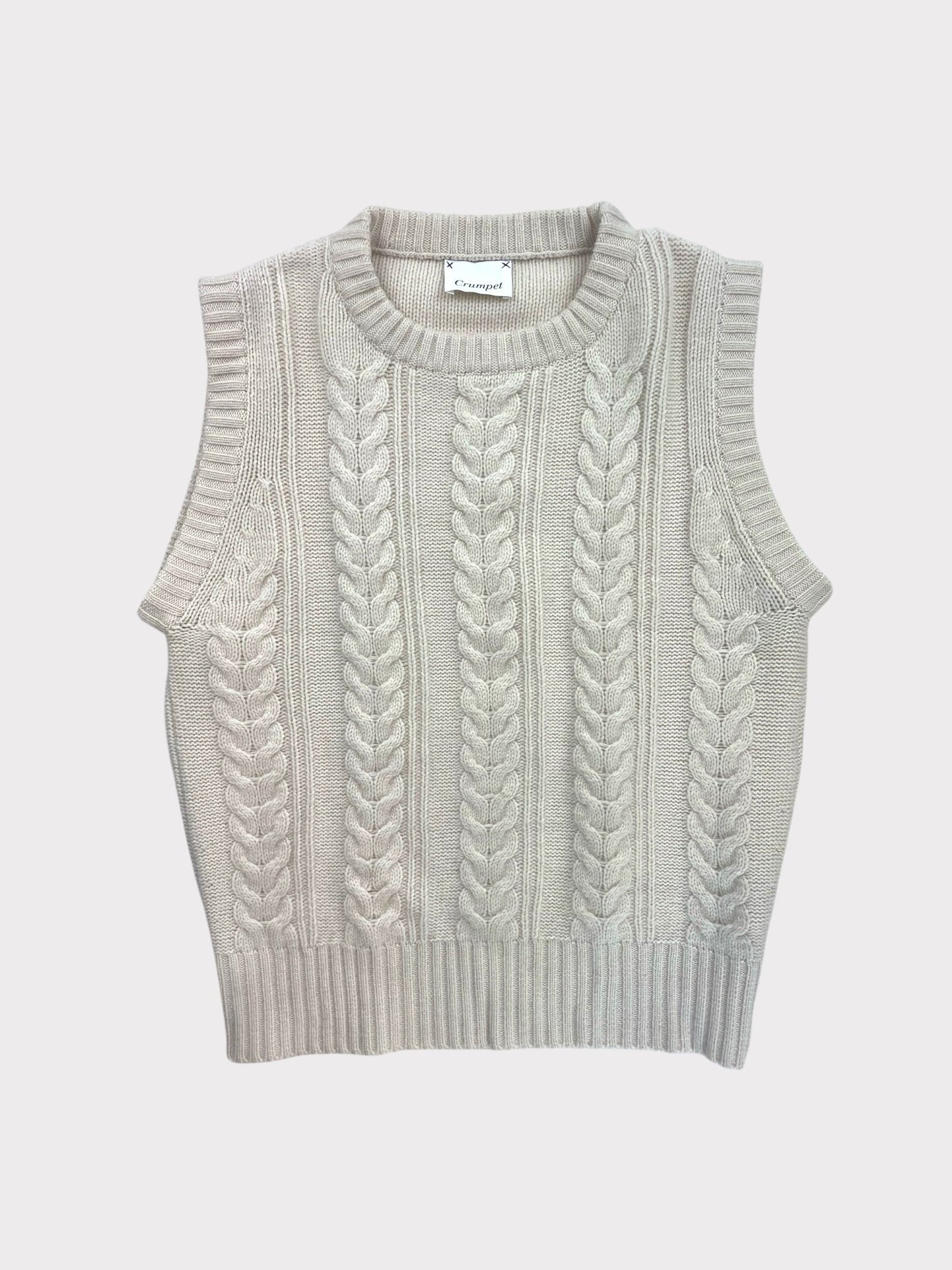 Crumpet Cashmere Top, Size M