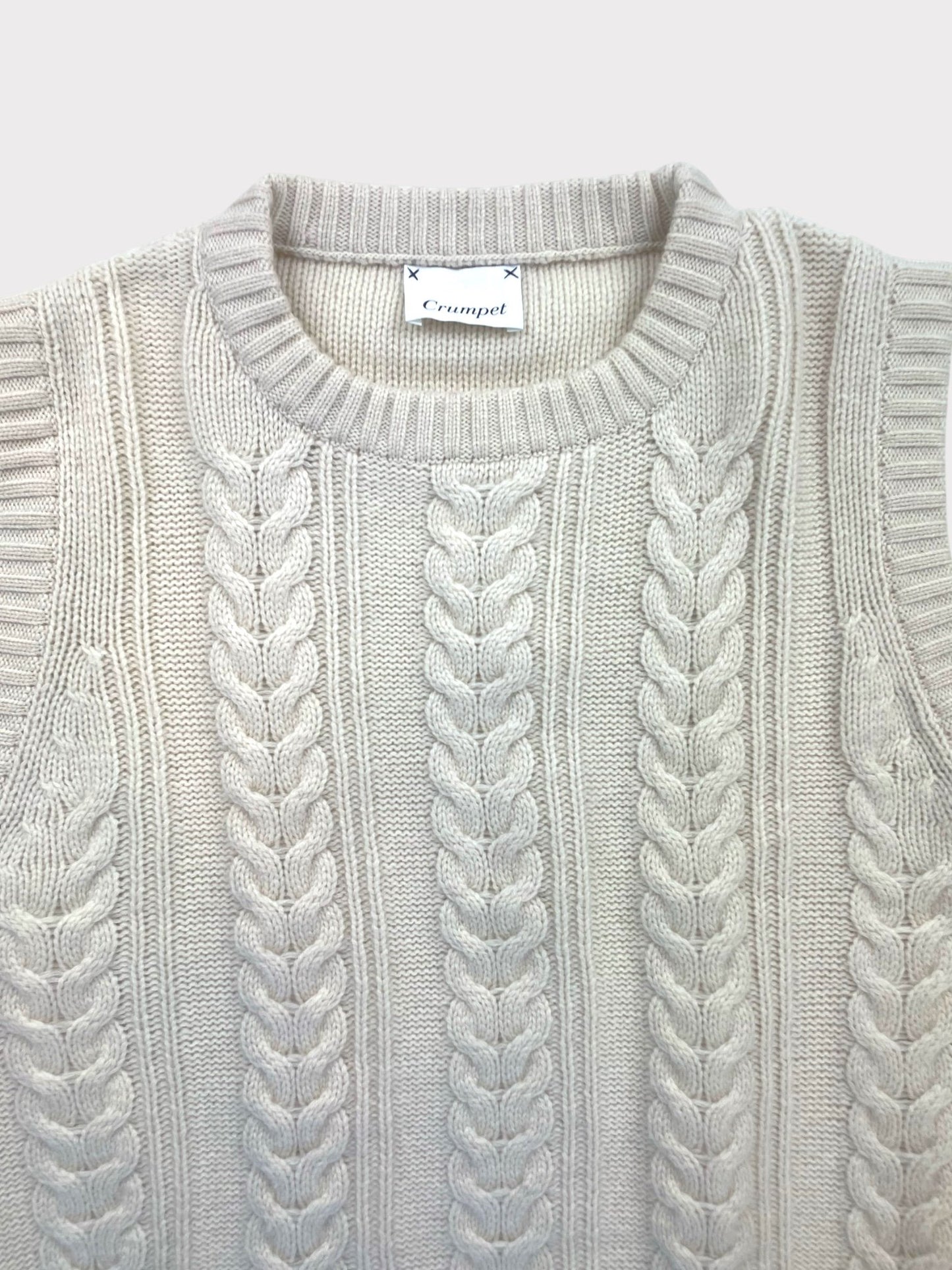 Crumpet Cashmere Top, Size M