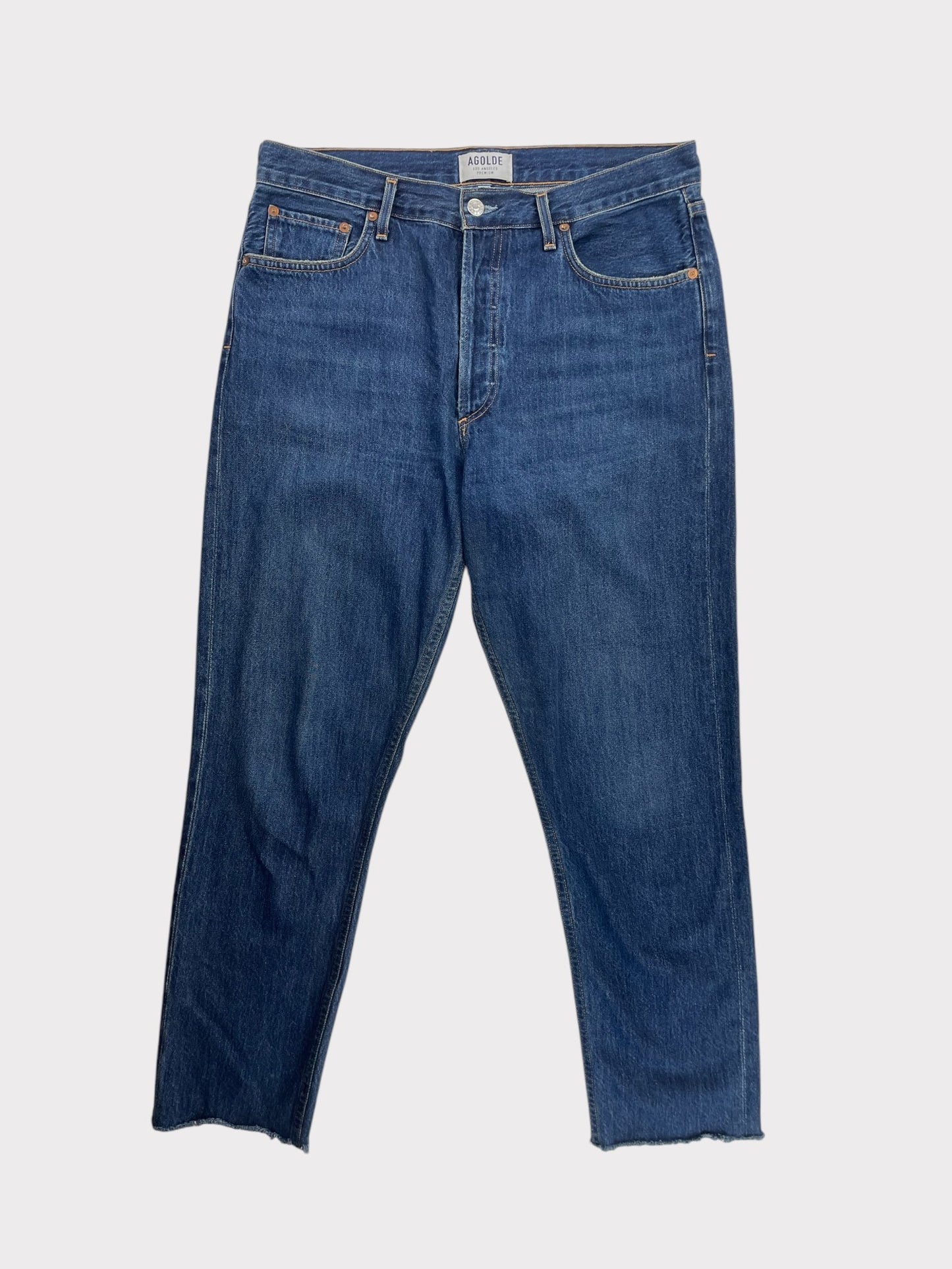 Agolde Straight Leg Jeans, Size 30
