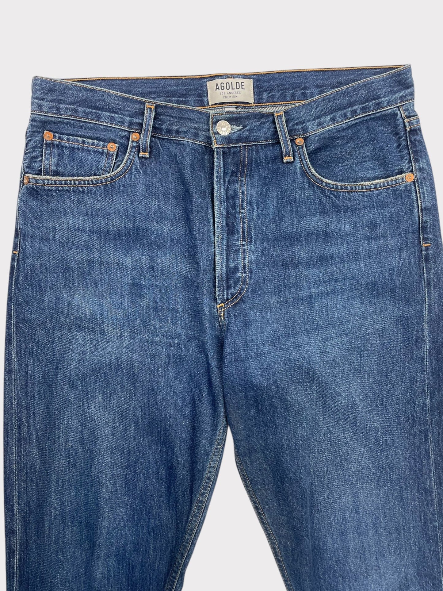 Agolde Straight Leg Jeans, Size 30