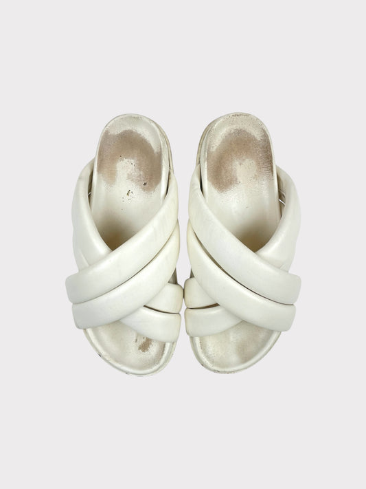 Anine Bing Sliders, fit a size 5, or a small 6