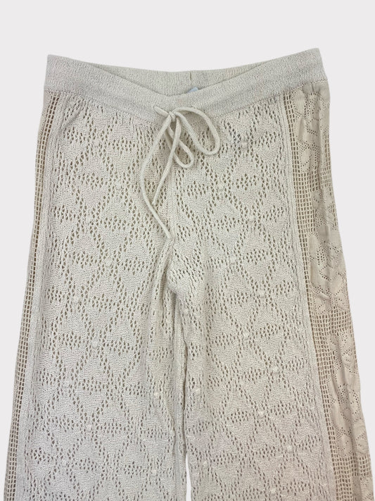 Zara Crochet Trousers, Size S
