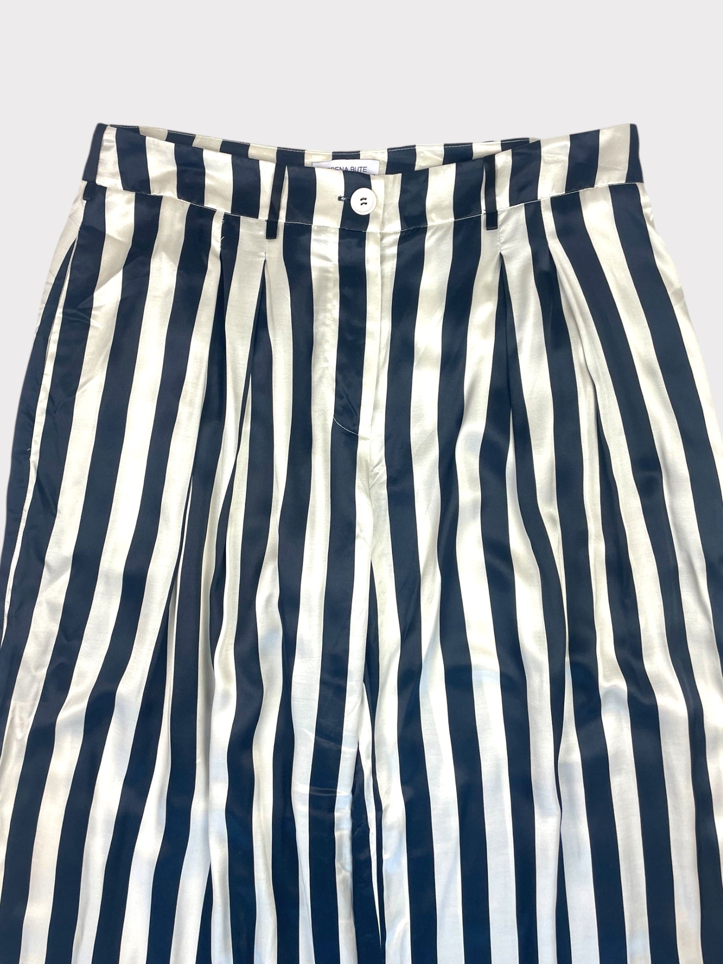 Serena Bute Silk Trousers, Size L