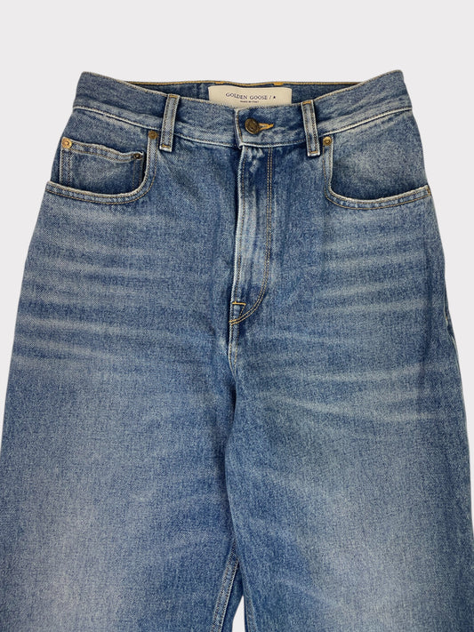 Golden Goose 'Kim Wide Leg' Jeans, Size 26