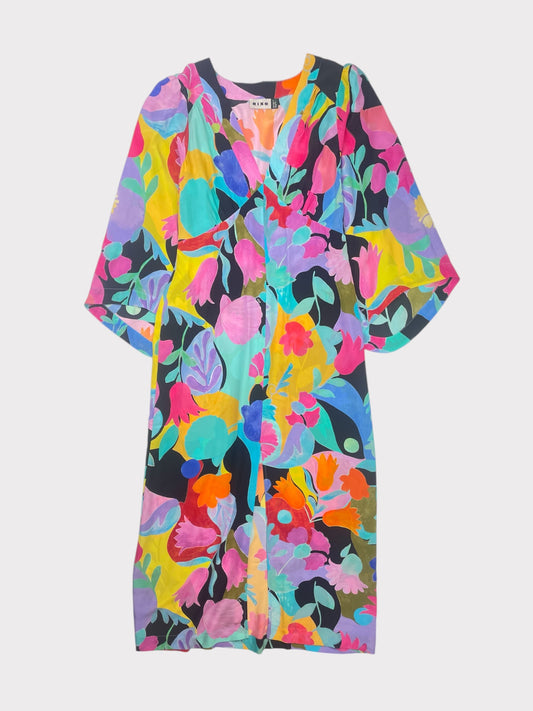 Rixo Silk Dress, Size M