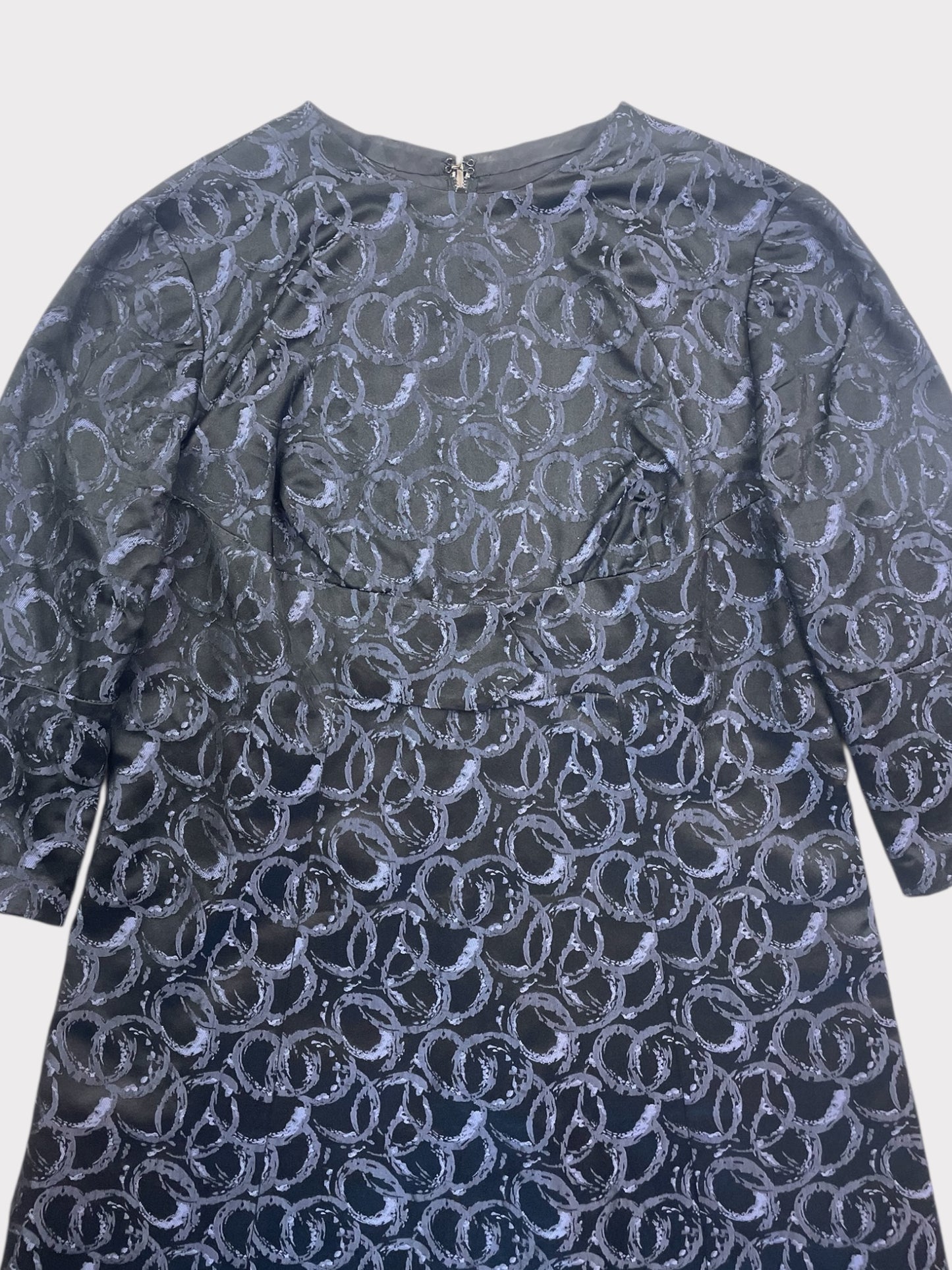 Vintage Brocade Dress, fits a size 8