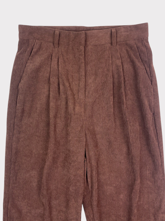 Commense Brown Cord Trousers, Size M