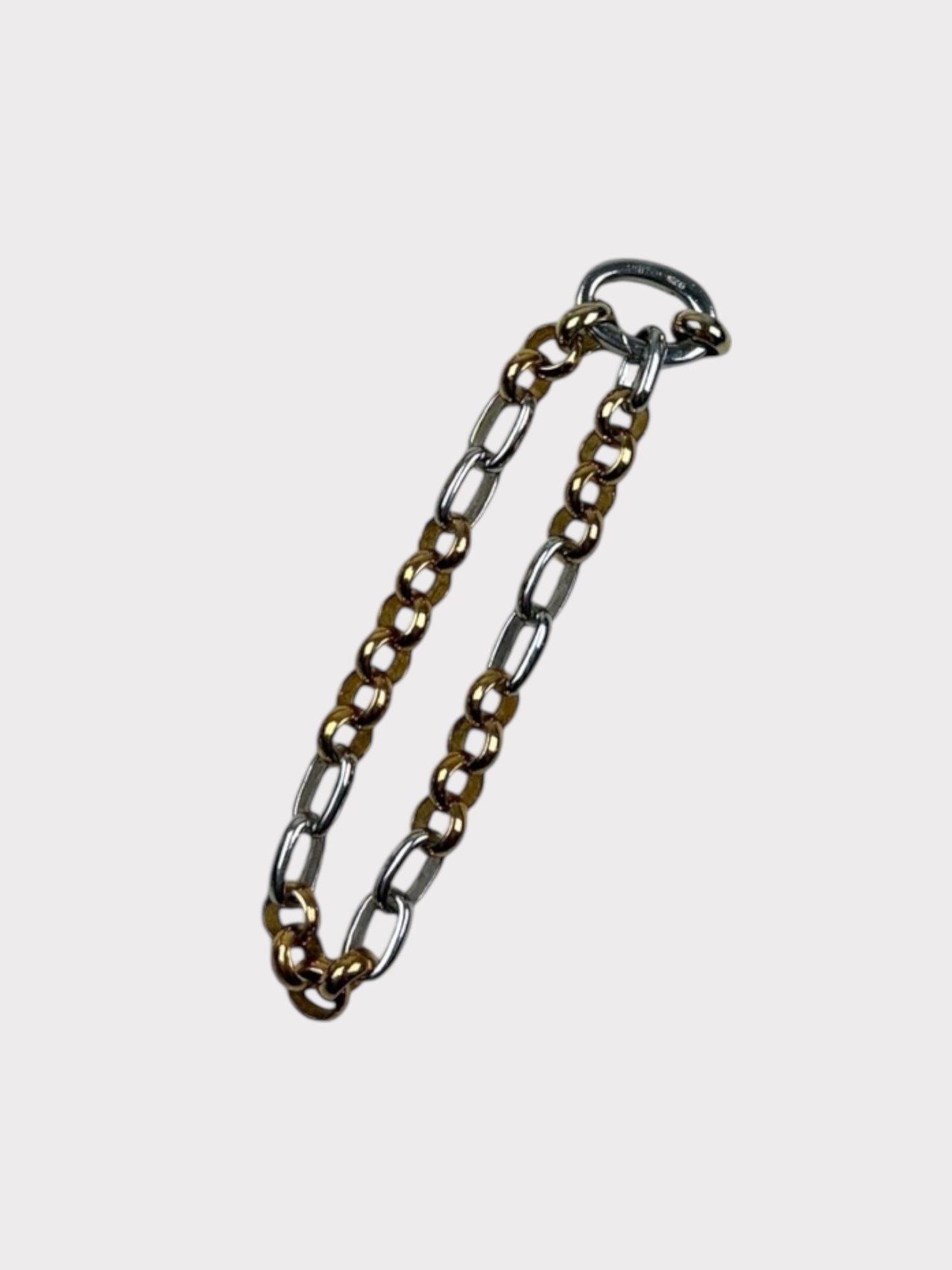The 8th Jewellery Mixed Metal Bracelet