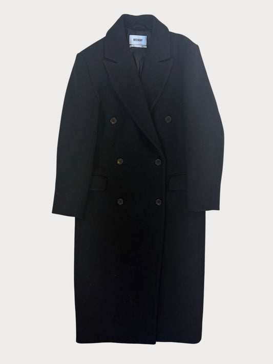 Weekday Wool Coat, Size XS. Fits a size 10 too