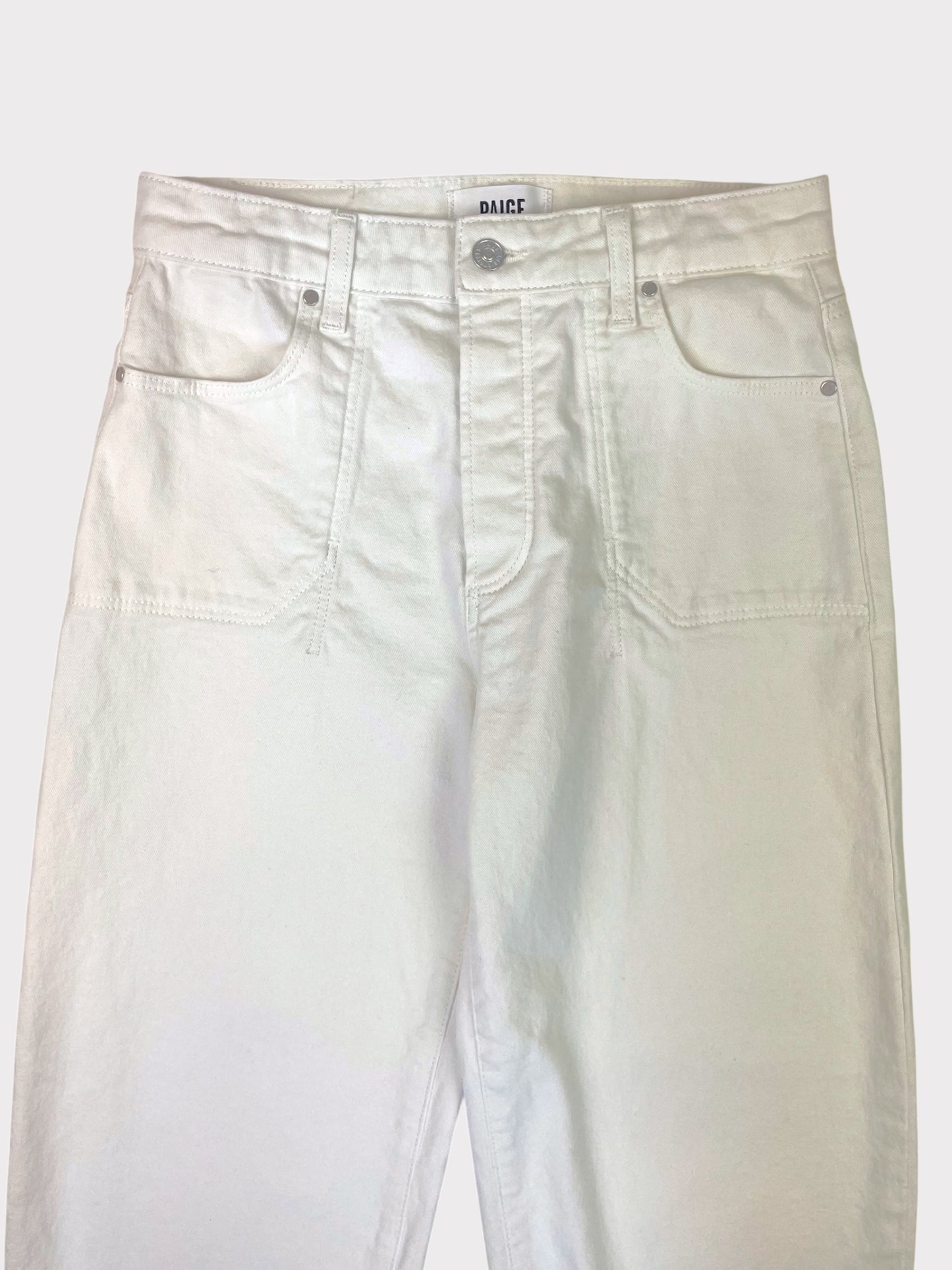 Paige Alexis Barrel Leg Jeans, Size 26