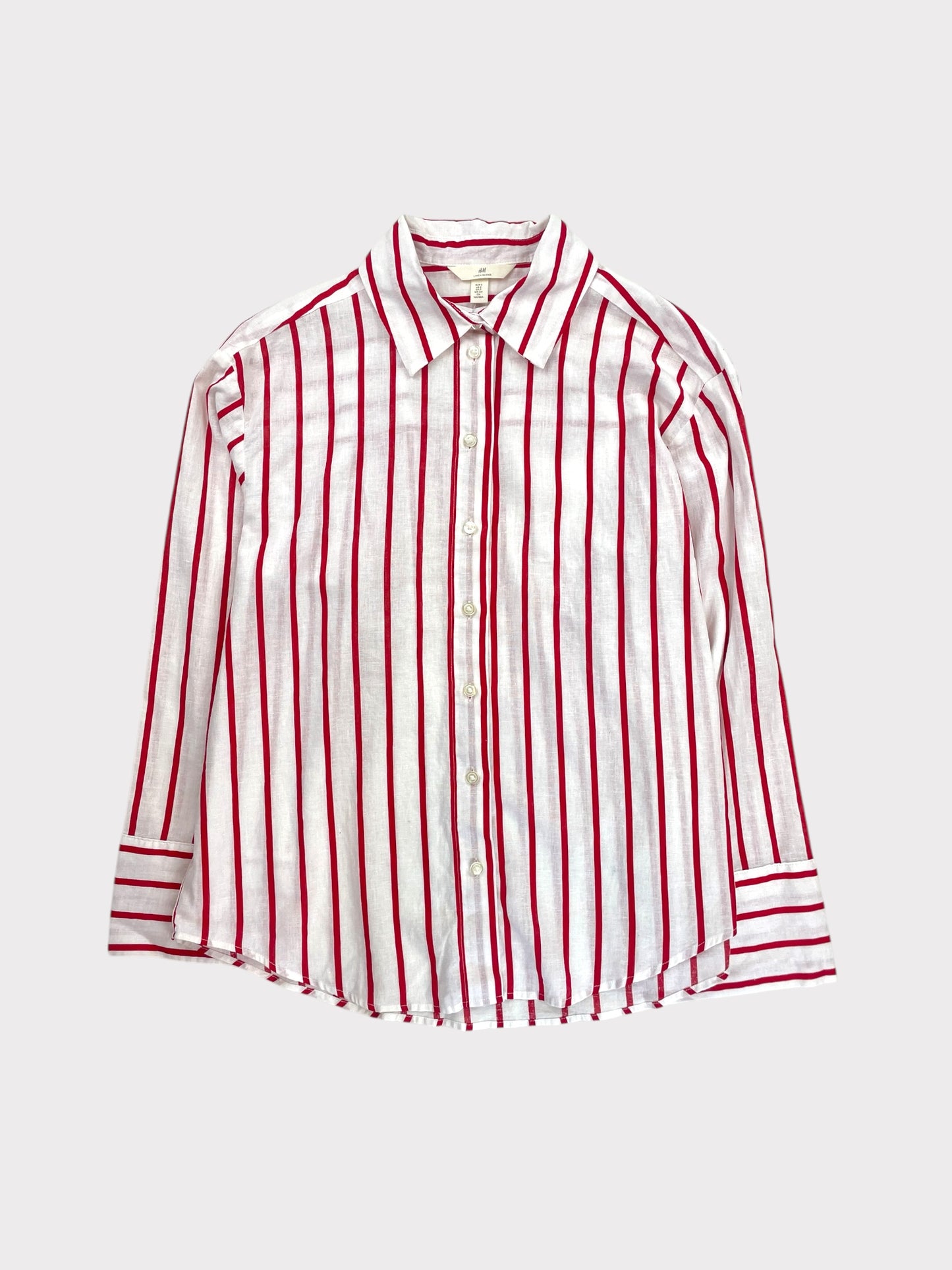 H&M Linen Blend Shirt, Size S