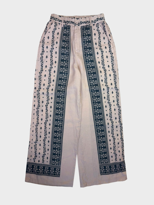 Wrap London Linen Trousers, Size 10, BNWT